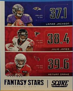 Julio Jones / Kenyan Drake / Lamar Jackson