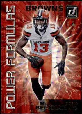 Odell Beckham Jr. #PF 6 Football Cards 2019 Donruss Power Formulas