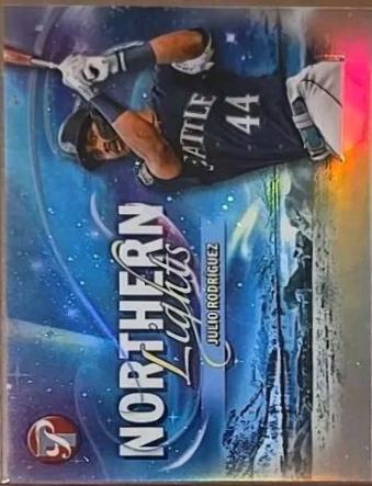 Julio Rodriguez #NL-10 Baseball Cards 2024 Topps Pristine Northern Lights