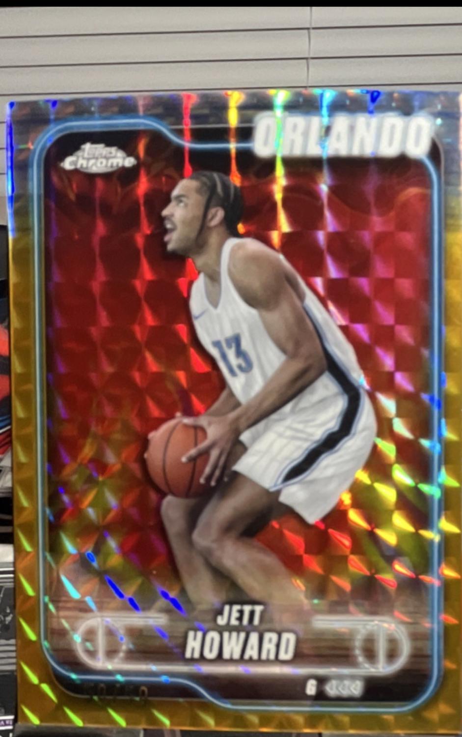 Jett Howard #1 2024-25 Topps Chrome Basketball