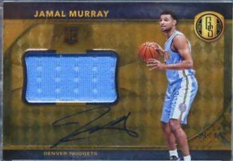 Jamal Murray #306 2016 Panini Gold Standard Rookie Jersey Autograph Basketball