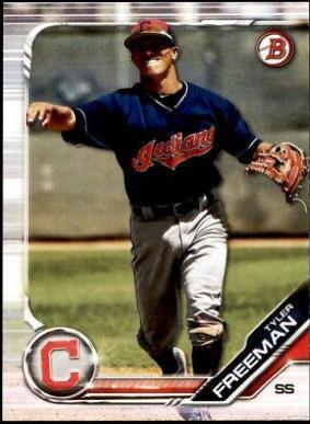 Tyler Freeman #BD-184 2019 Bowman Draft Baseball