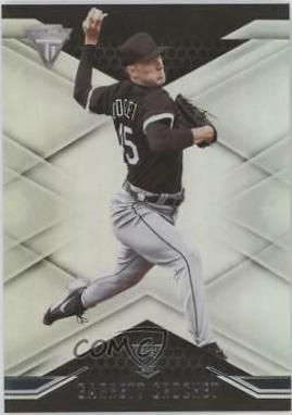 Garrett Crochet #15 Baseball Cards 2021 Panini Chronicles Titanium