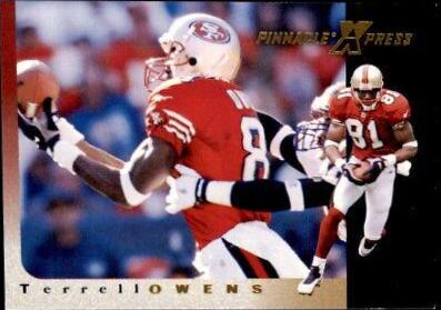 Terrell Owens #91 1997 Pinnacle X Press Football