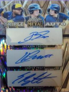 Jackson Chourio / Cooper Pratt / Eric Bitonti