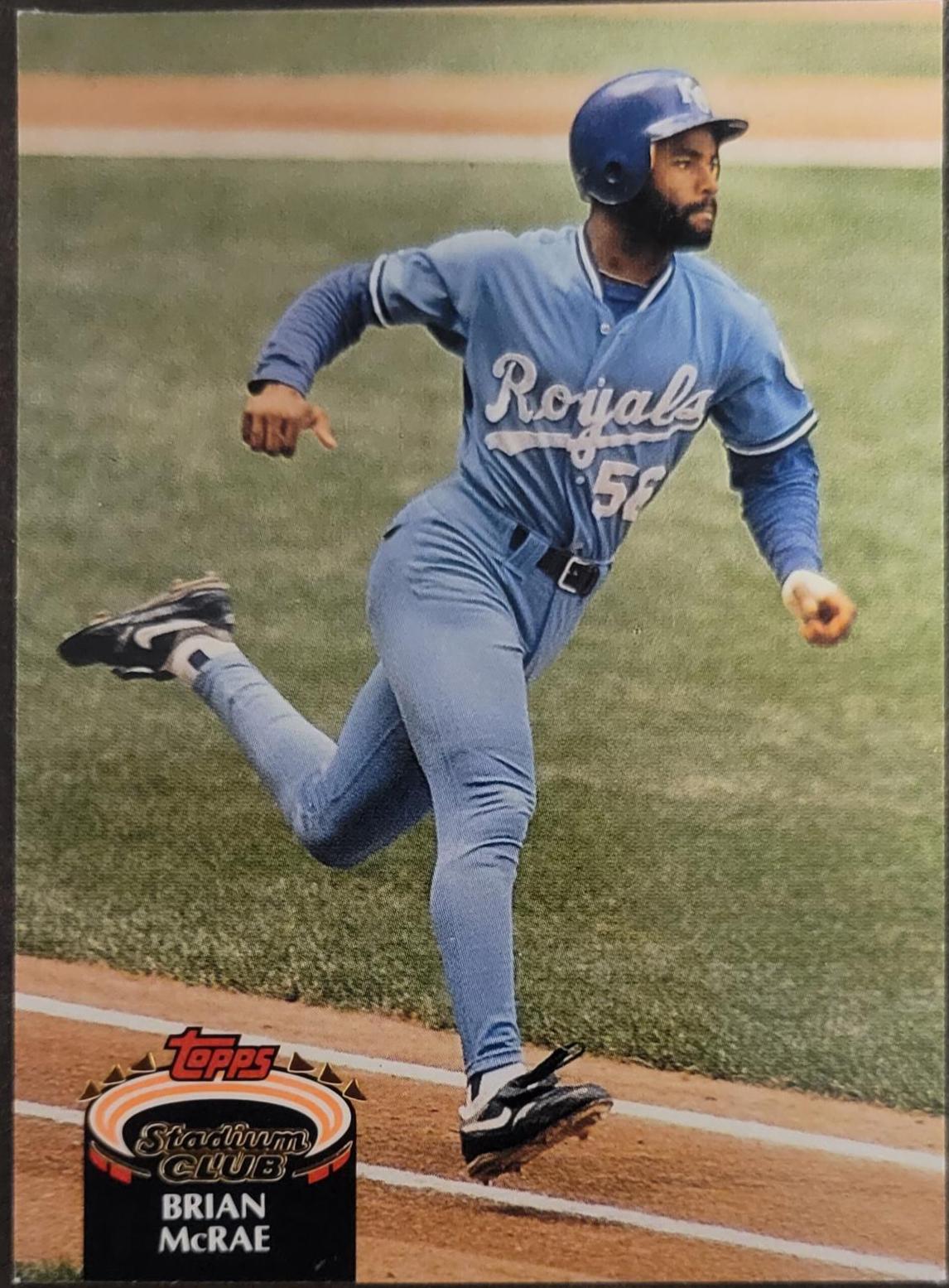 Brian McRae #270 Baseball Cards 1992 Stadium Club