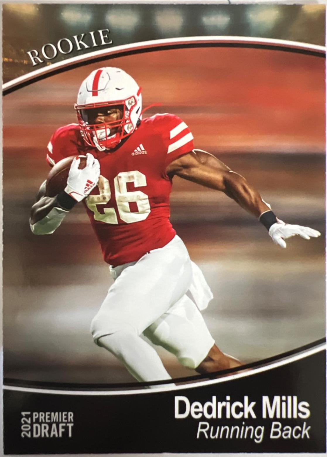 Dedrick Mills #4 Football Cards 2021 Sage Premier Draft
