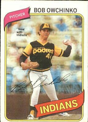 Bob Owchinko #44 Baseball Cards 1980 O Pee Chee