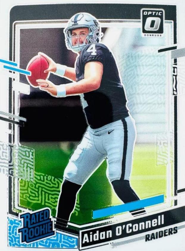 Aidan O'Connell #258 Football Cards 2023 Panini Donruss Optic