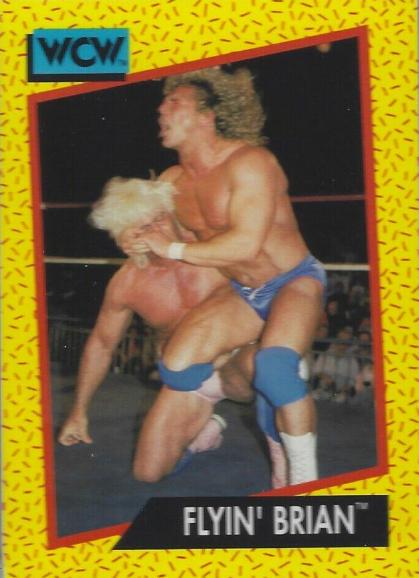 Flyin' Brian #64 Wrestling Cards 1991 Impel WCW
