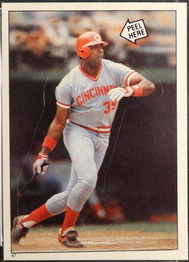 Dave Parker #47 1985 Topps Stickers Baseball