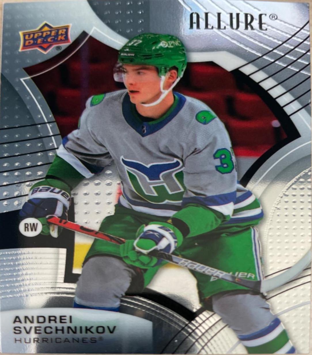 Andrei Svechnikov #72 2021-22 Upper Deck Allure Hockey