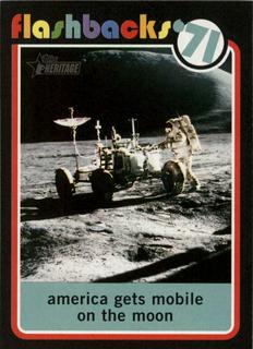 Lunar Roving Vehicle used on moon