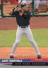 Gary Sheffield #136 Baseball Cards 2005 Leaf Prices