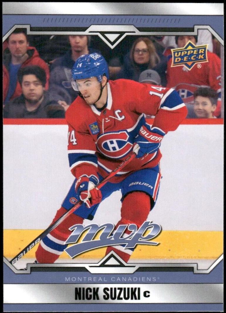 Nick Suzuki #133 Hockey Cards 2024 Upper Deck MVP