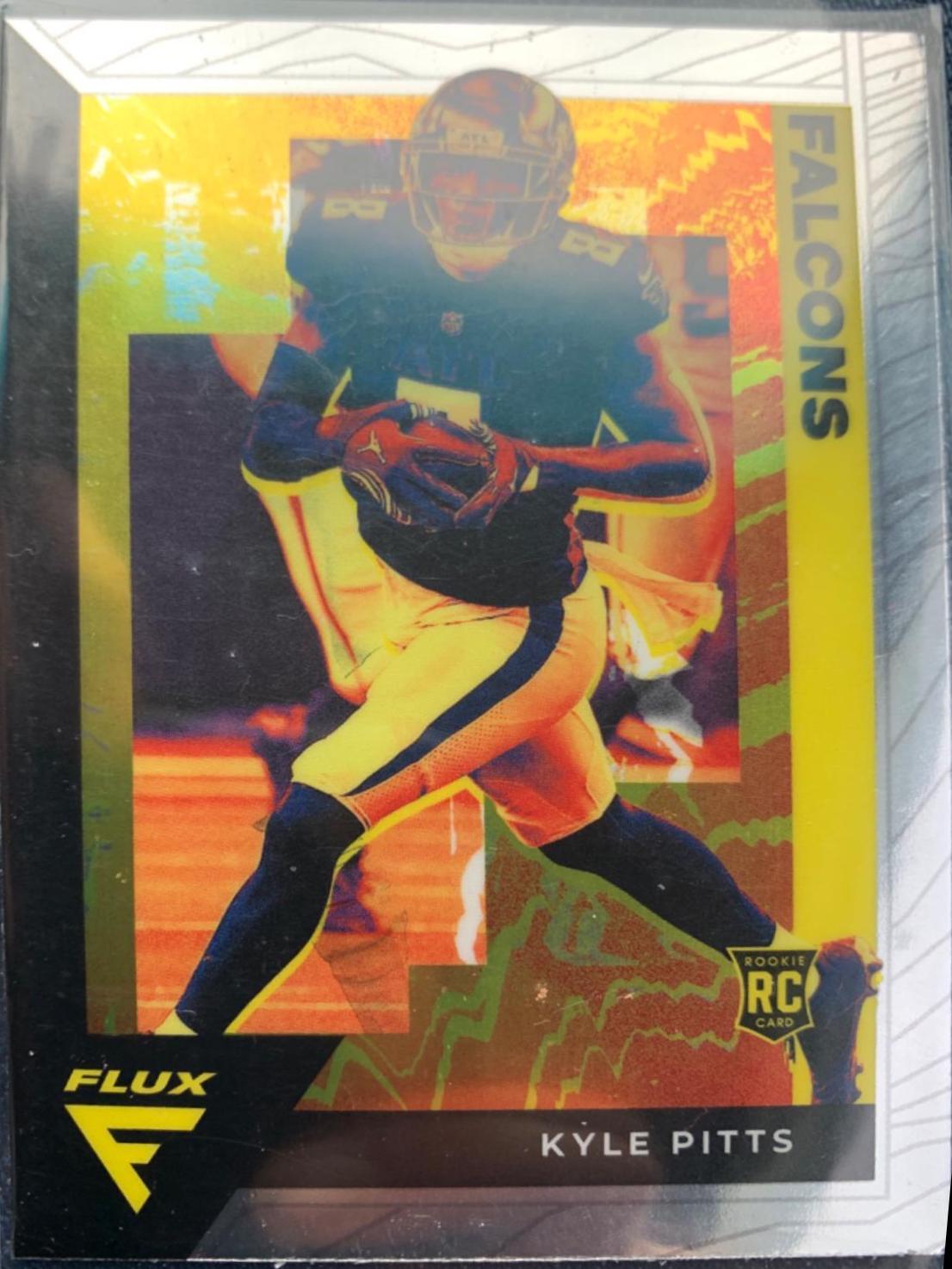 Kyle Pitts #FX-10 Football Cards 2021 Panini Chronicles Flux Rookies