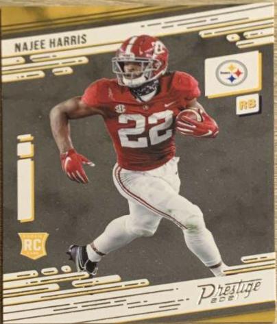 Najee Harris #209 Football Cards 2021 Panini Prestige