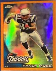 Randy Moss [Orange Refractor] #C143
