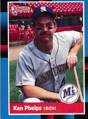 Ken Phelps #489 Baseball Cards 1988 Donruss