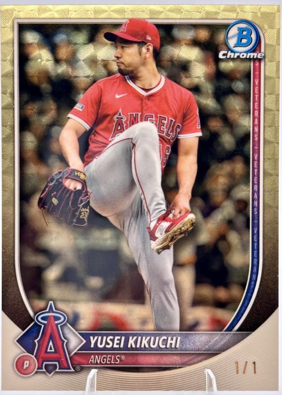 Yusei Kikuchi [Superfractor] #5 Prices | 2025 Bowman Chrome