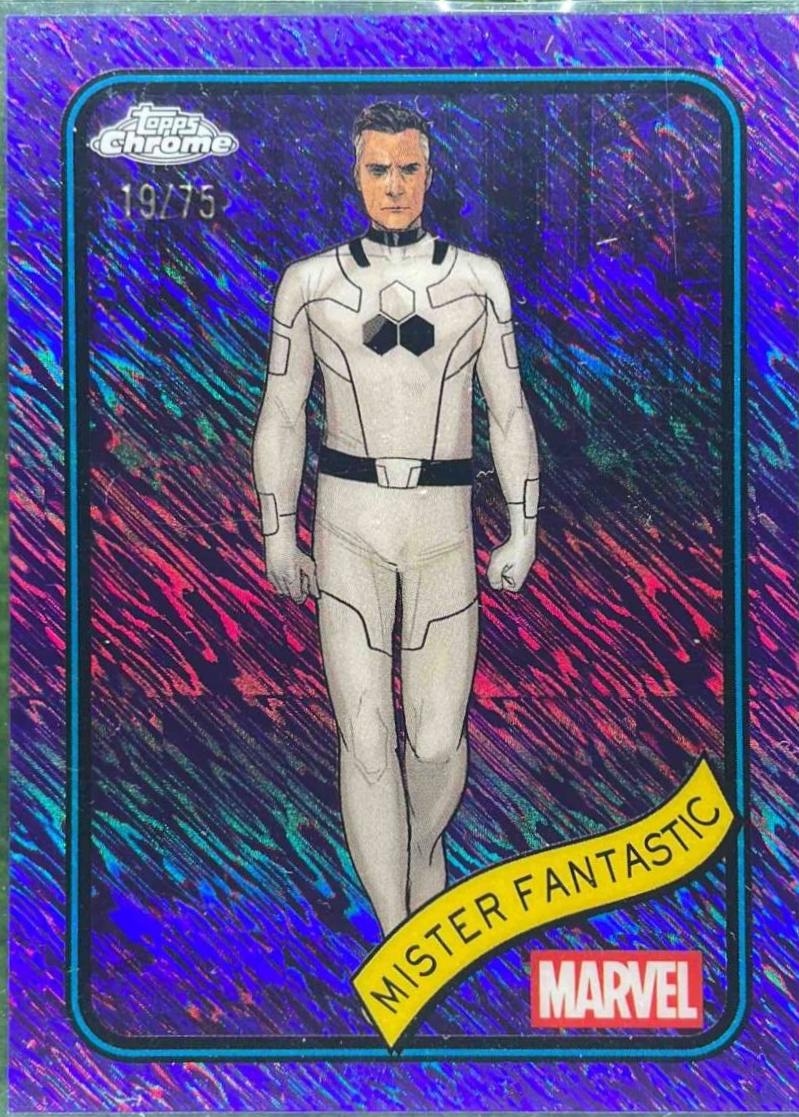 Mister Fantastic Purple Shimmer Refractor