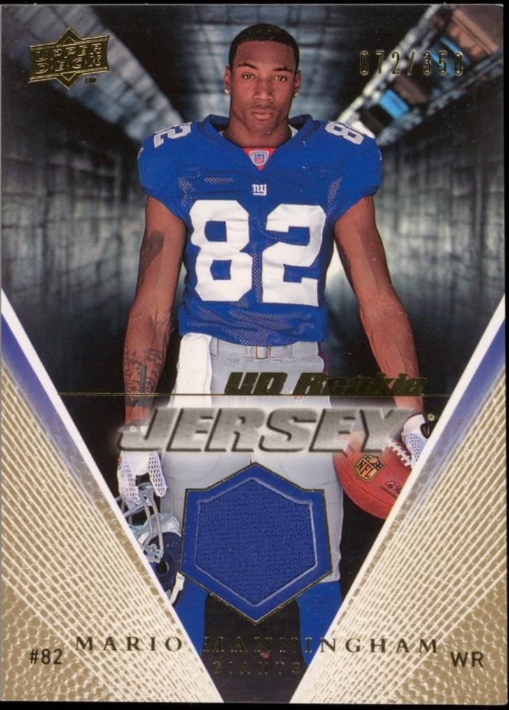Mario Manningham [Gold] #UDRJ-MM