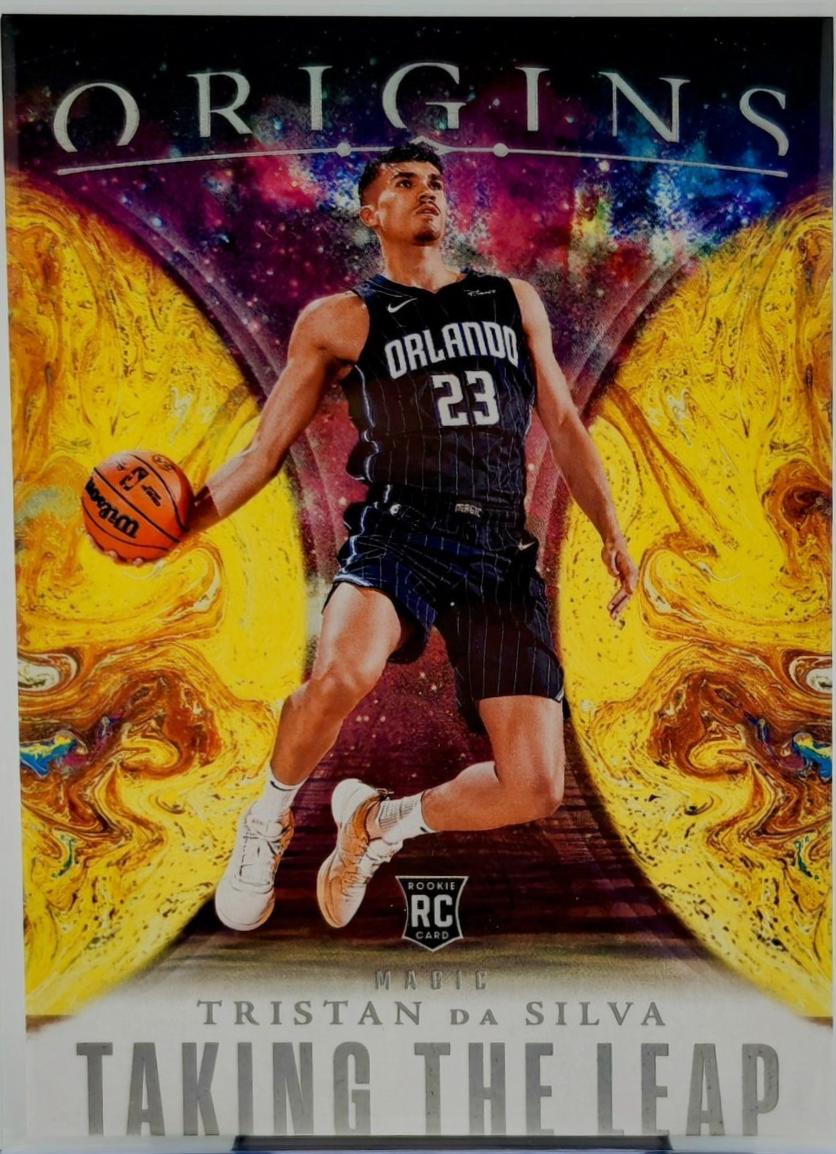 Tristan da Silva #13 Basketball Cards 2024 Panini Origins Taking the Leap