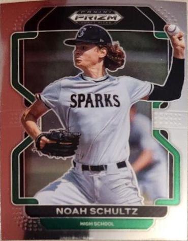 Noah Schultz #PDP26 2022 Panini Prizm Draft Picks Baseball