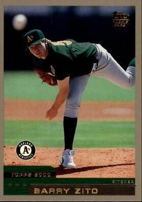 Barry Zito #T67 Baseball Cards 2000 Topps Traded