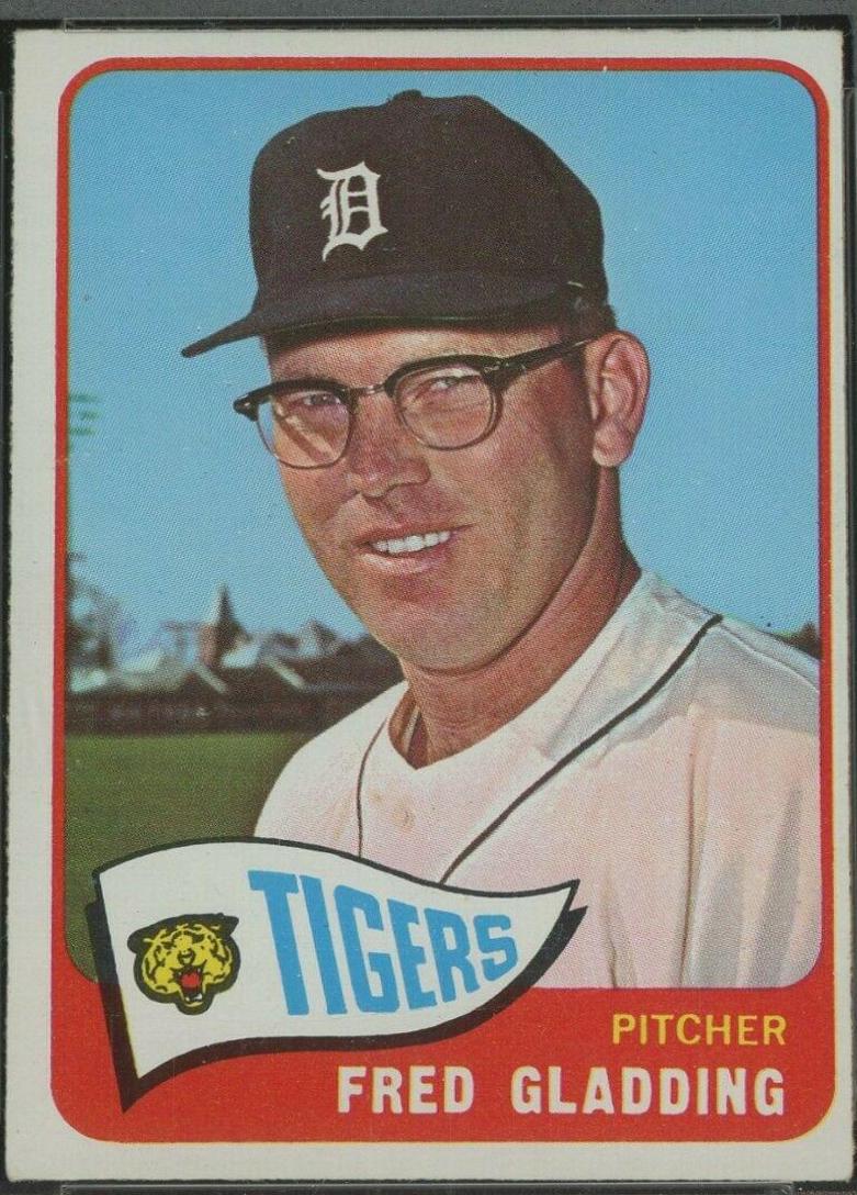 Fred Gladding #37 Baseball Cards 1965 O Pee Chee