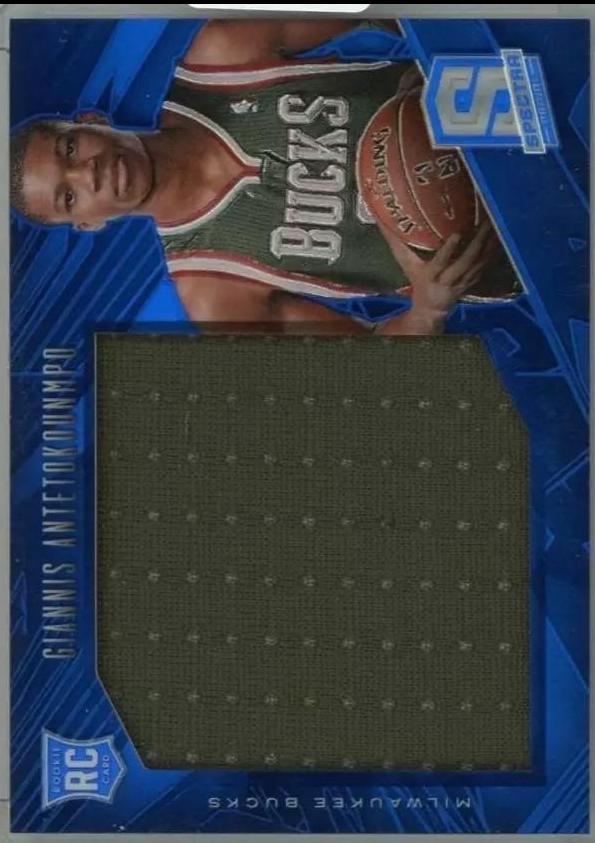 Giannis ANTETEKOUNMPO #20 Basketball Cards 2013 Panini Spectra Rookie Jumbo Jerseys