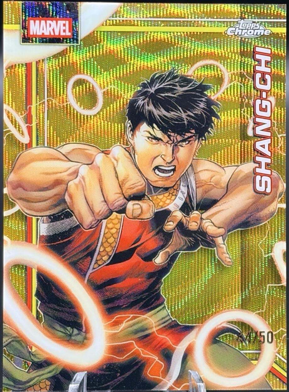 Shang-Chi Gold Wave Refractor