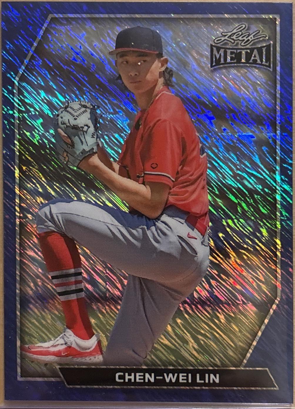 Chen-Wei Lin #48 2026 Leaf Metal Baseball