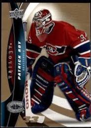 Patrick Roy #33 Hockey Cards 2009 Upper Deck Trilogy