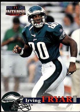 Irving Fryar #76 Football Cards 1996 Pro Line II Intense