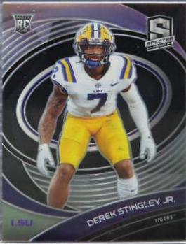 Derek Stingley Jr. #5 Football Cards 2022 Panini Chronicles Draft Picks Spectra