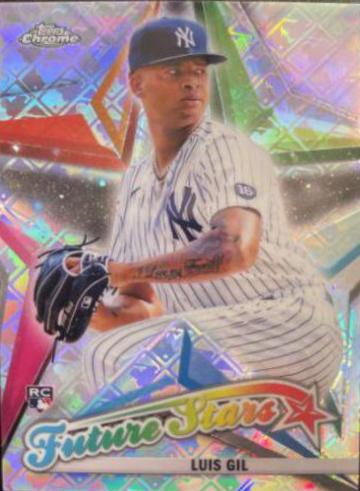 Luis Gil #FS-12 Baseball Cards 2022 Topps Chrome Logofractor Future Stars