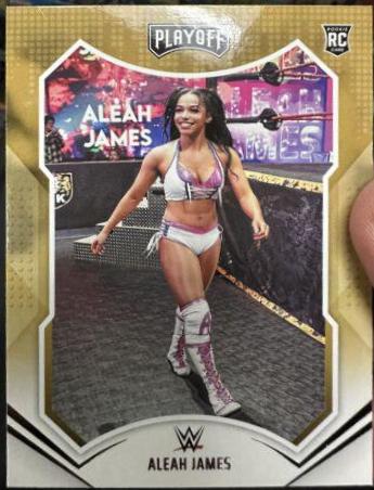 Aleah James #161 Wrestling Cards 2022 Panini Chronicles WWE