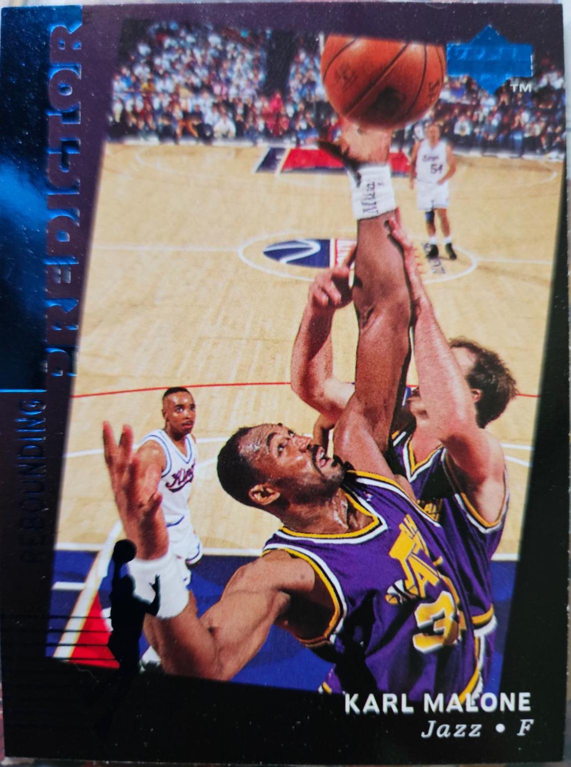 Karl Malone #R25 Basketball Cards 1994 Upper Deck Predictor League Leaders