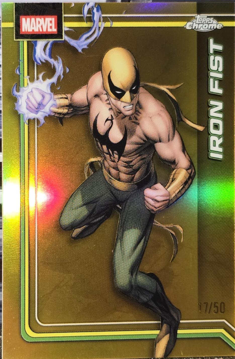 Iron Fist [Gold Refractor] #56 Prices | Marvel 2026 Topps Chrome