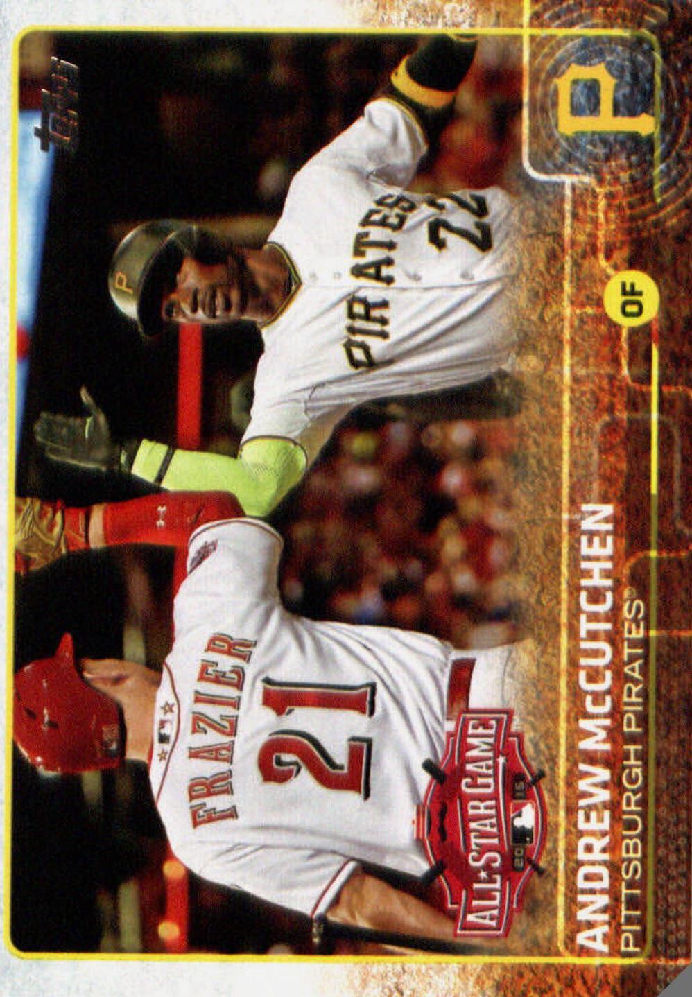 Andrew McCutchen #US100 Baseball Cards 2015 Topps Update