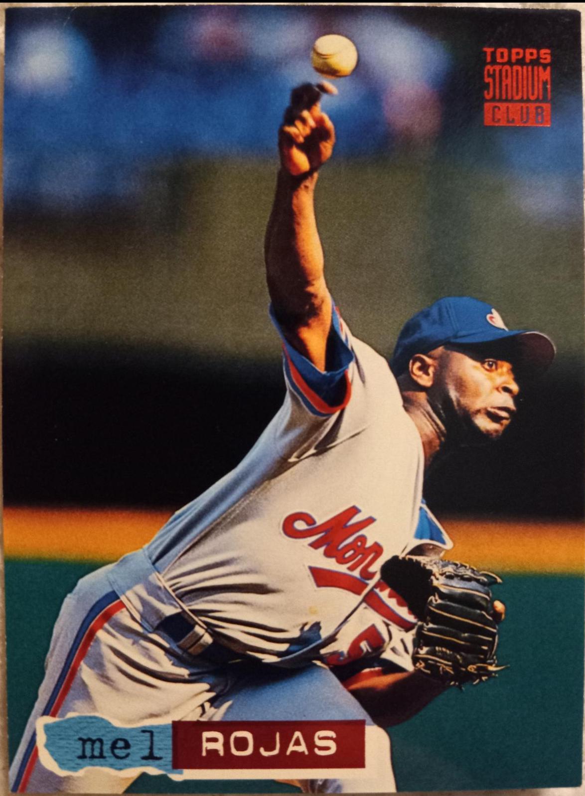 Mel Rojas #14 Baseball Cards 1994 Stadium Club