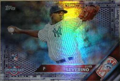 Luis Severino #OD-24 Baseball Cards 2016 Topps Opening Day