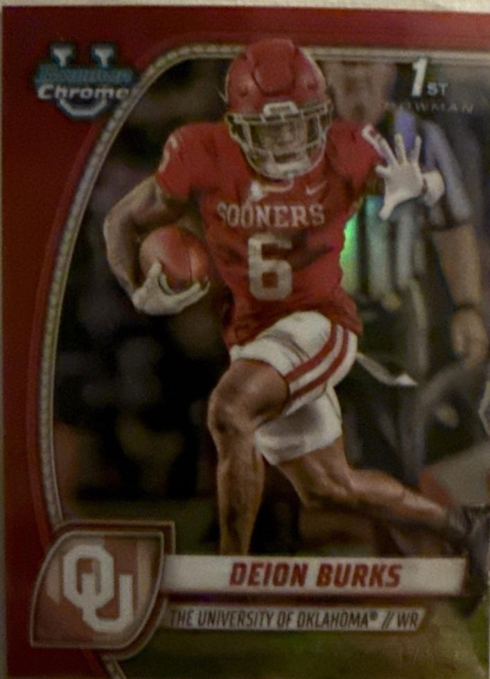 Deion Burks [Red Sapphire] #56