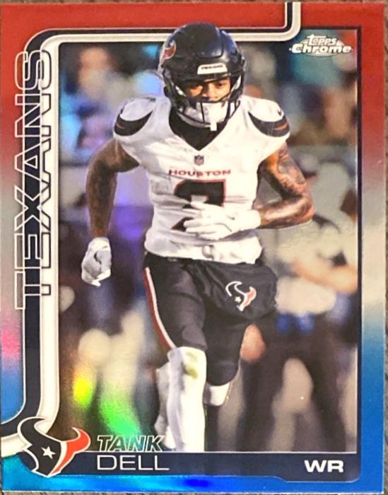 2025 Tank Dell [Red White Blue Refractor] #123