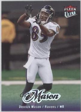 Derrick Mason #14 Football Cards 2007 Ultra