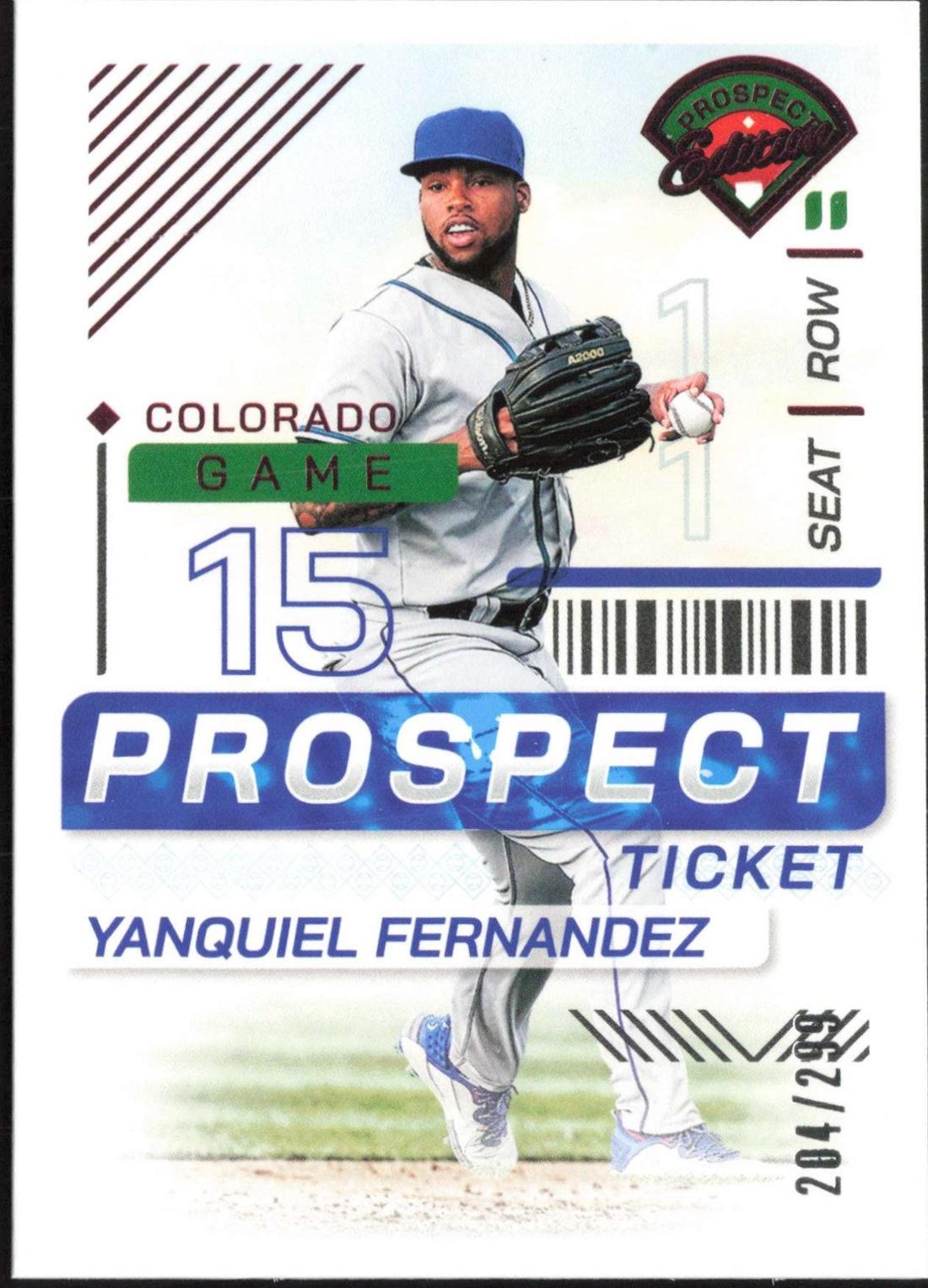 Yanquiel Fernandez [Red] #141