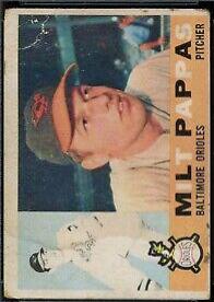 Milt Pappas #12 Baseball Cards 1960 Venezuela Topps