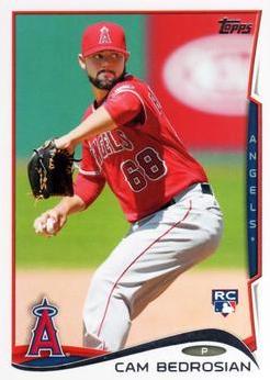 Cam Bedrosian #US290 Baseball Cards 2014 Topps Update