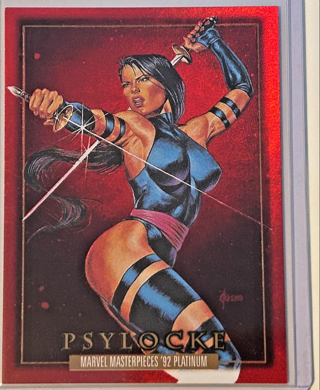 Psylocke Precious Metal Gems Red